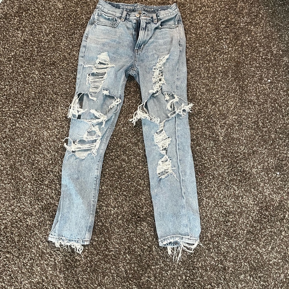 brand: American Eagle, size: 2, color: blue